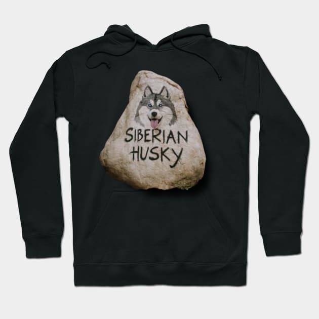 Siberian husky Hoodie by TshirtMA